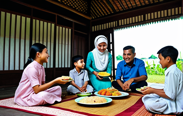 벨라루스 국경 통과 방법 - "A professional Malaysian businesswoman in a modest baju kurung, sitting at a desk in a modern offic...